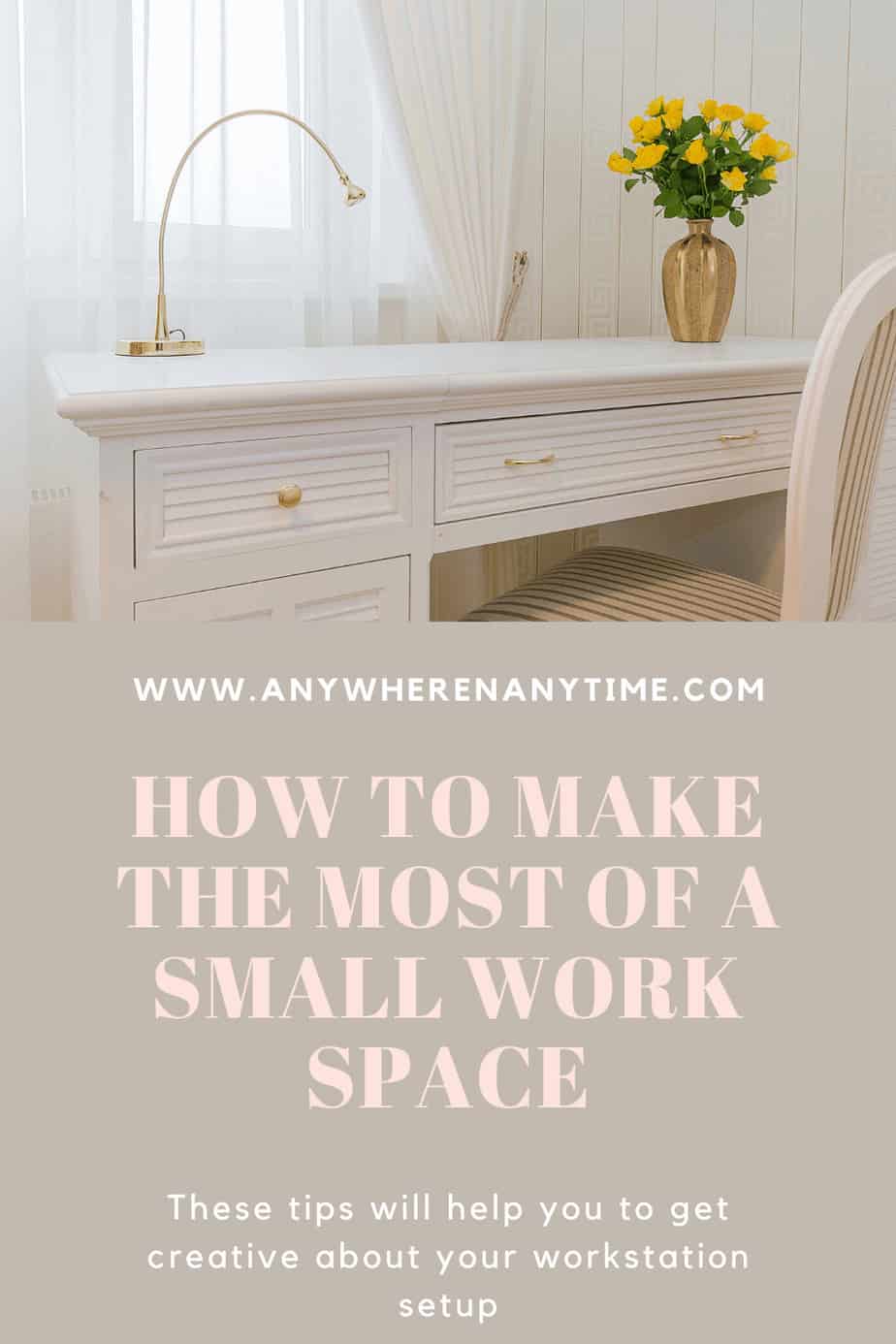 Small Workspace Ideas & Solutions for Work-at-Home Business