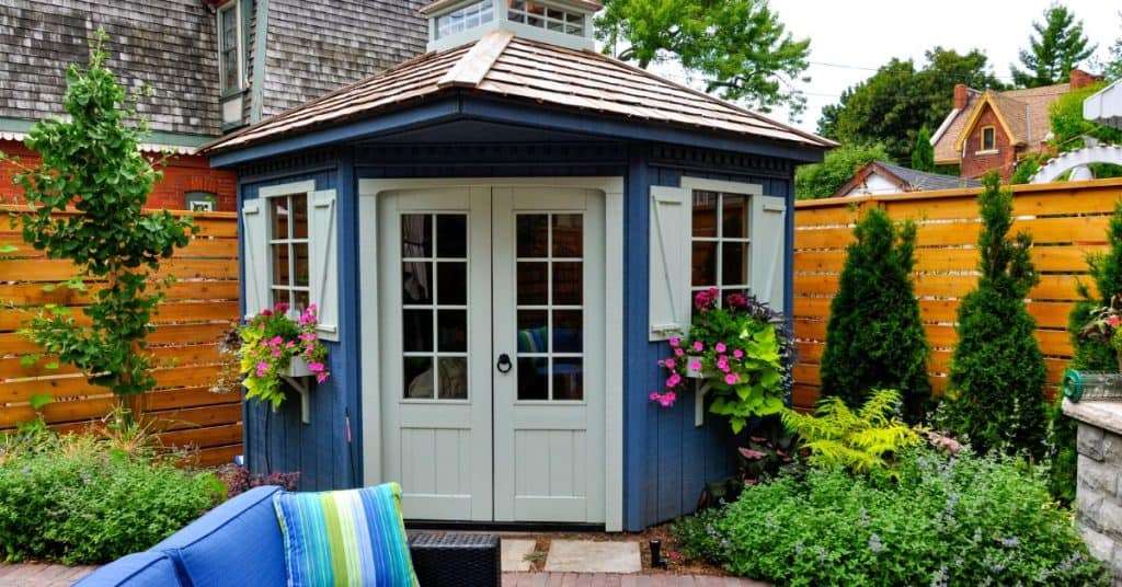 Transform a shed into a work-from-home office space with these tips and tricks.