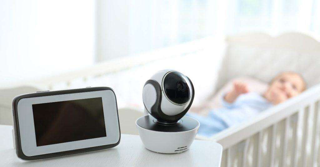 Being able to monitor your baby is an important home security tip for remote workers.