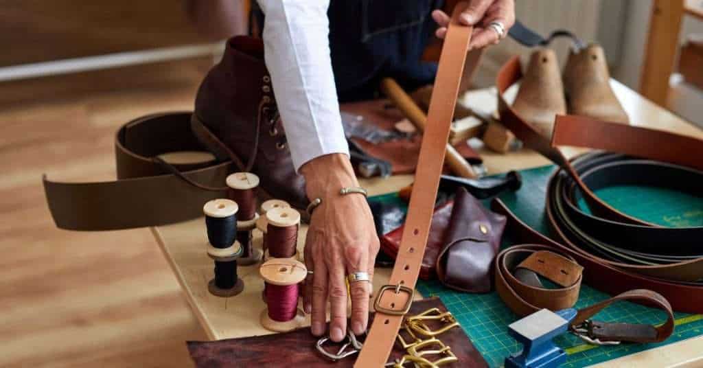 You can start a leather repair shop from home - here's how!