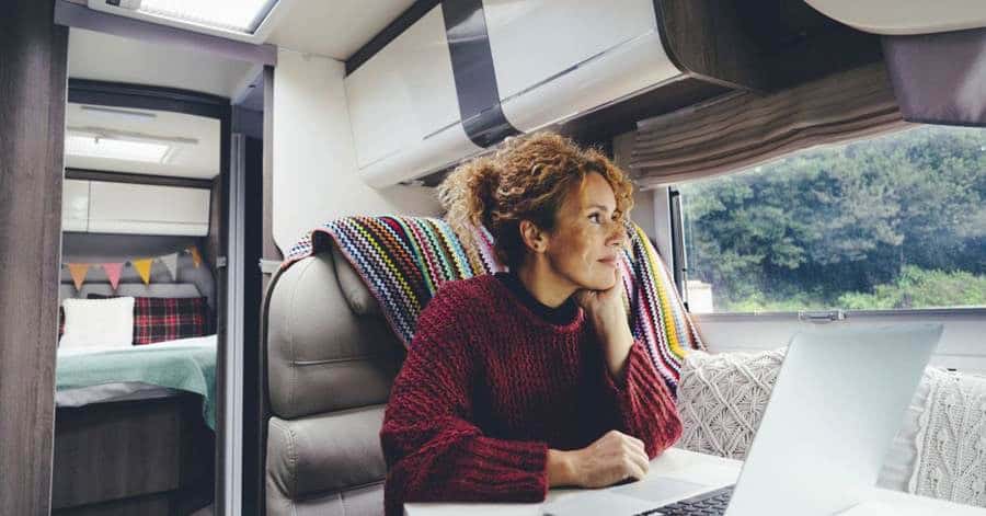 Longing to hit the road? Check out the feasibility of working a remote job from your RV.